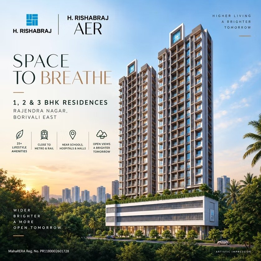 H Rishabraj AER, H Rishabraj AER Borivali East, H Rishabraj AER Rajendra Nagar, H Rishabraj AER Borivali East 1 BHK, H Rishabraj AER Borivali East 2 BHK, H Rishabraj AER Borivali East 3 BHK, H Rishabraj AER flats for sale, H Rishabraj AER apartments for sale, H Rishabraj AER property, H Rishabraj AER project, H Rishabraj Developers Borivali East, H Rishabraj Developers projects, new projects in Borivali East, new residential projects in Borivali East, new flats in Borivali East, 1 BHK flats in Borivali East, 2 BHK flats in Borivali East,